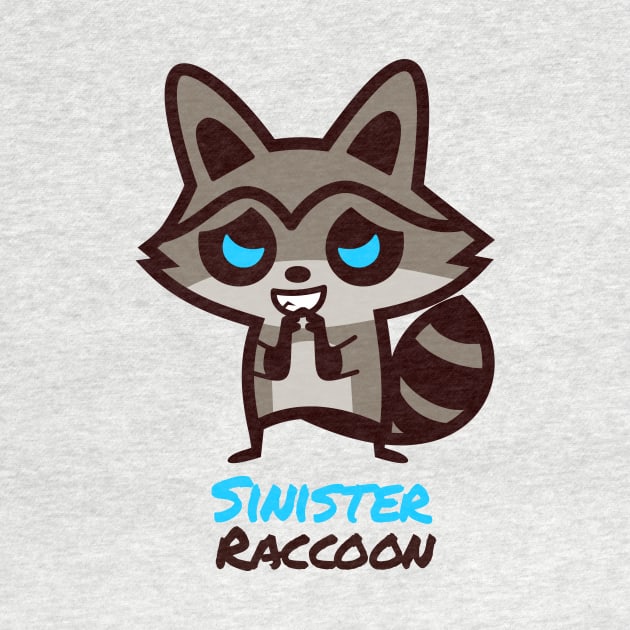 Sinister Raccoon by Johnitees